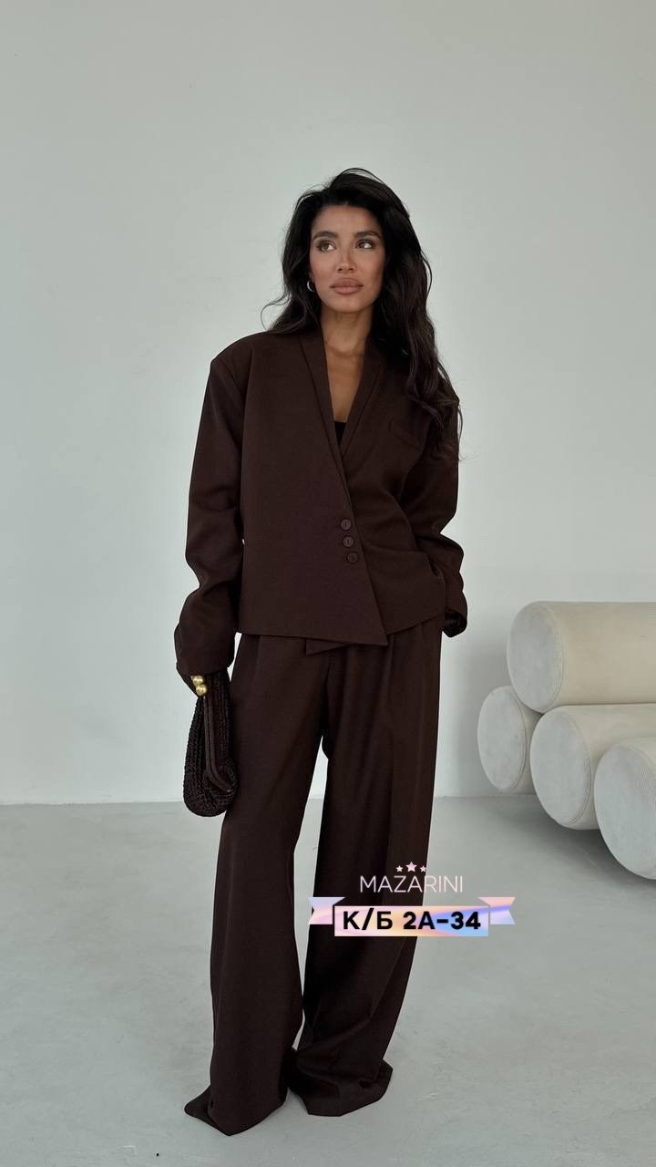 костюм коричневый,женский костюм,костюм брючный,костюм женский оверсайз,платье пиджак