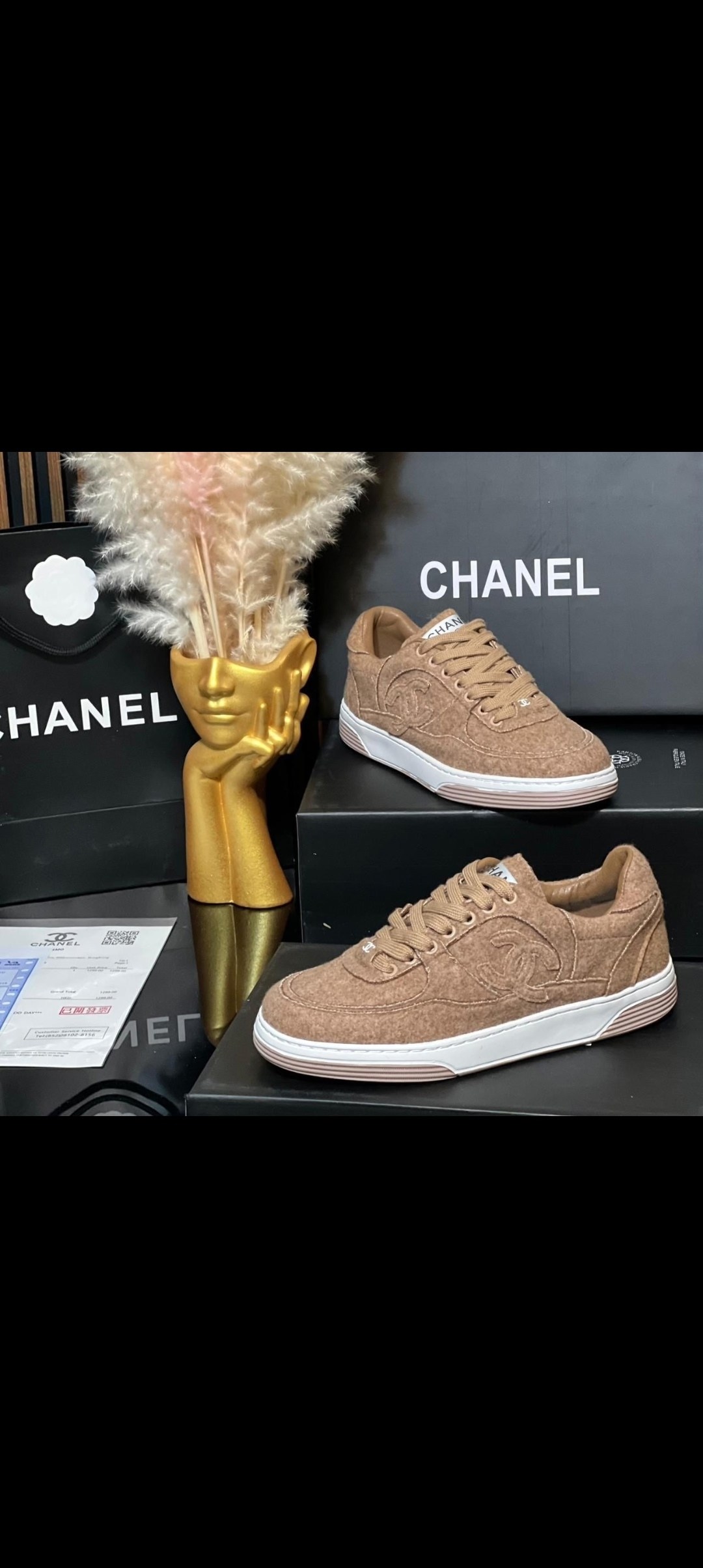 кроссовки женские chanel,кроссовки chanel,кеды женские chanel,кеды chanel,кроссовки женские chanel a120784 зимние бежевые