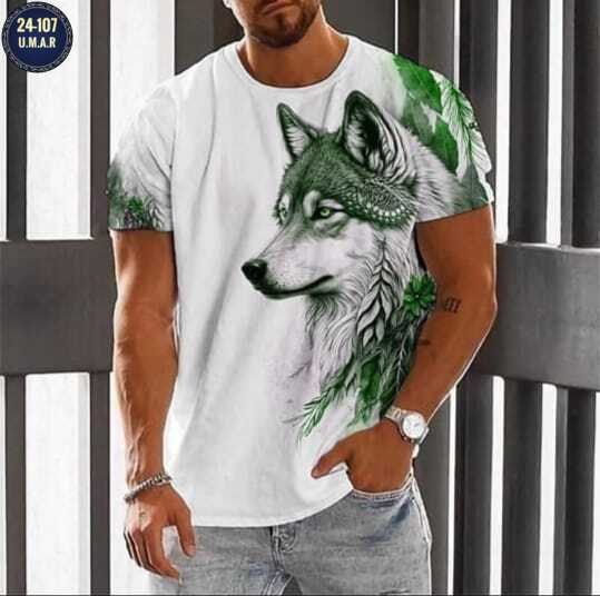 мужская футболка с принтом волка,футболки мужские,футболка с волками,футболка мужская повседневная с 3d-принтом и рисунком волка,футболки с принтом волка для мужчин