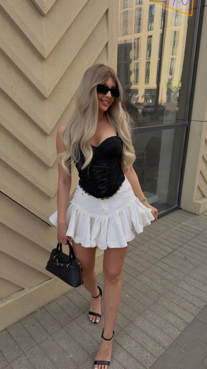 юбка воланами,девушка,юбка,юбка белая с воланами,женские мини платья