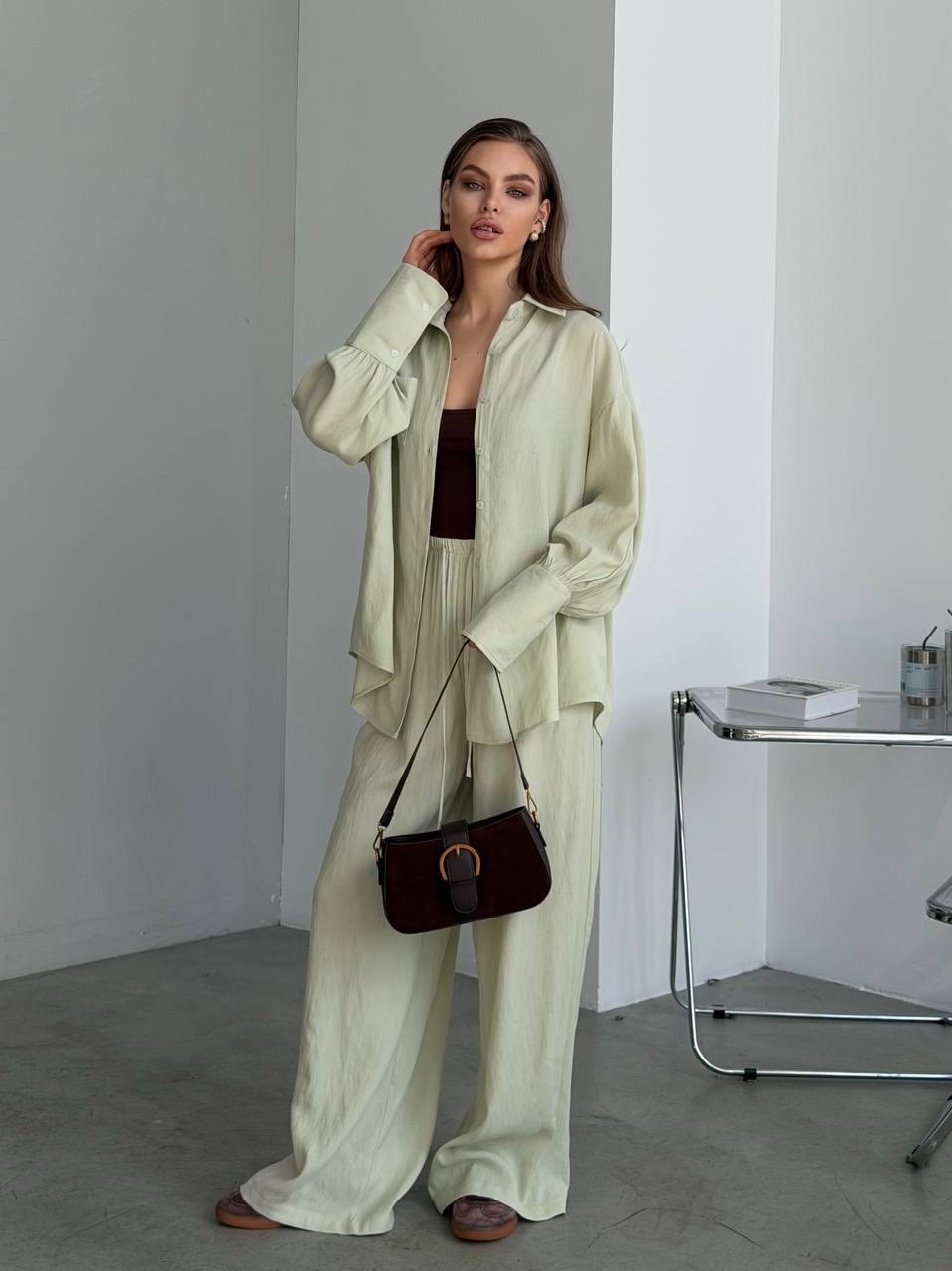 костюм с брюками,повседневный костюм,костюм льняной с брюками,стильная одежда