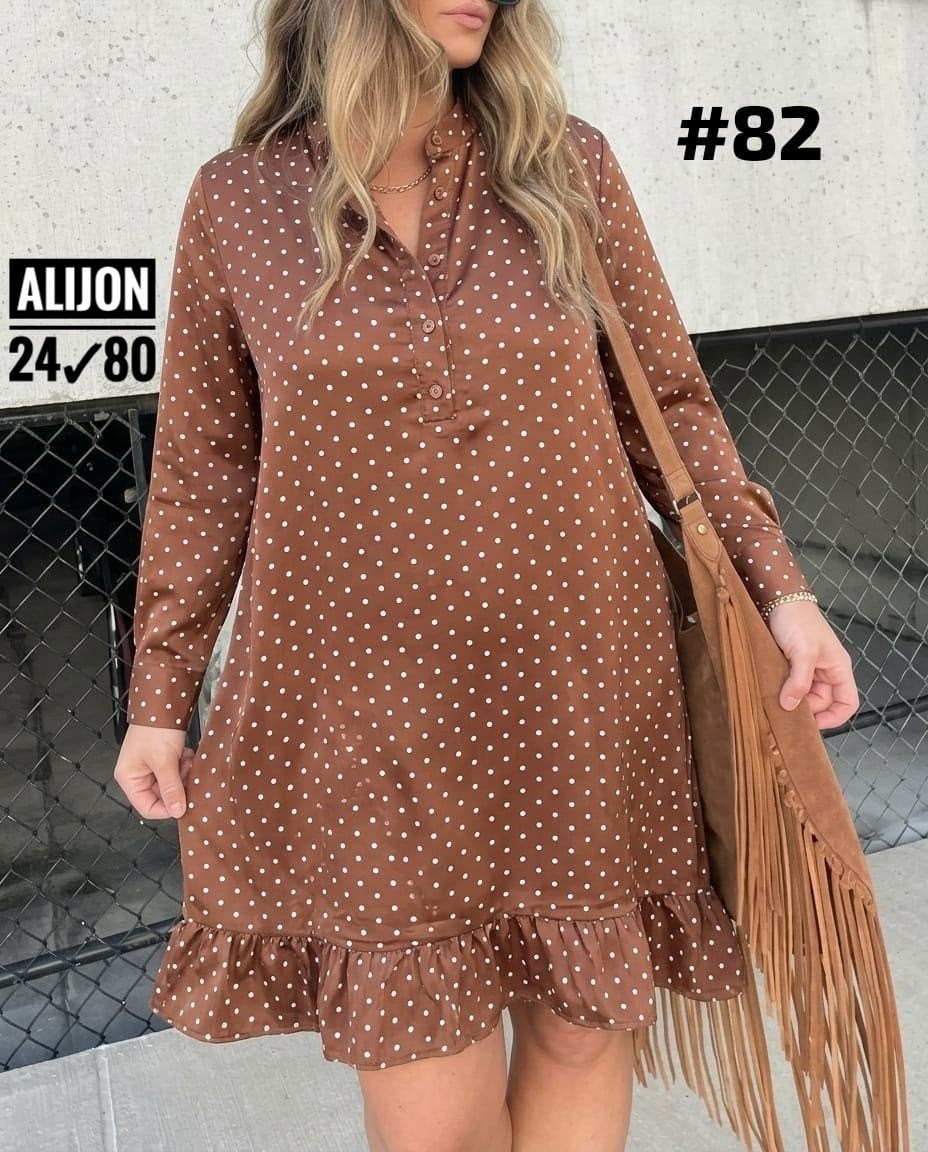 женское платье,платье,платья в горошек,свободное платье,стильное платье