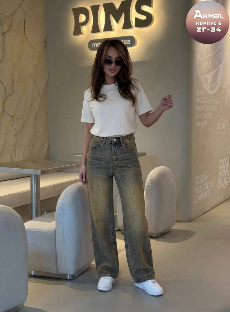 женские джинсы,широкие джинсы женские,джинсы широкие,джинсы модные,женские прямые джинсы