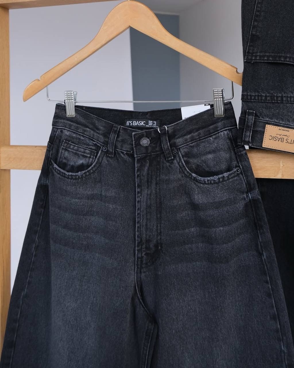 джинсы свободного кроя,женские джинсы,джинсы,прямые джинсы,черные джинсы