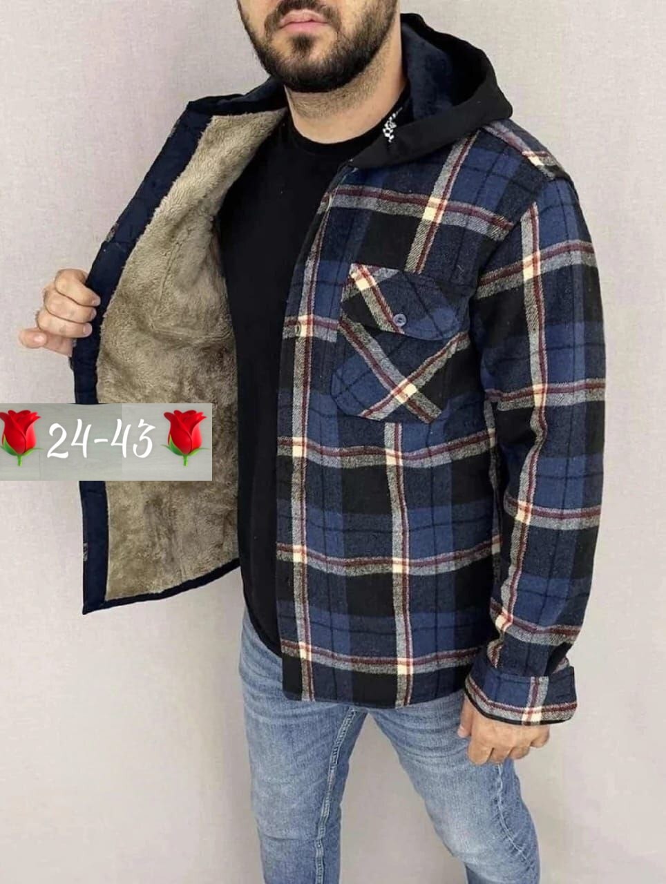 рубашка на меху с капюшоном,рубашка утепленная на меху зимняя в клетку,куртка для мужчин на флисе в клетку,рубашка с капюшоном,рубашка теплая на флисе