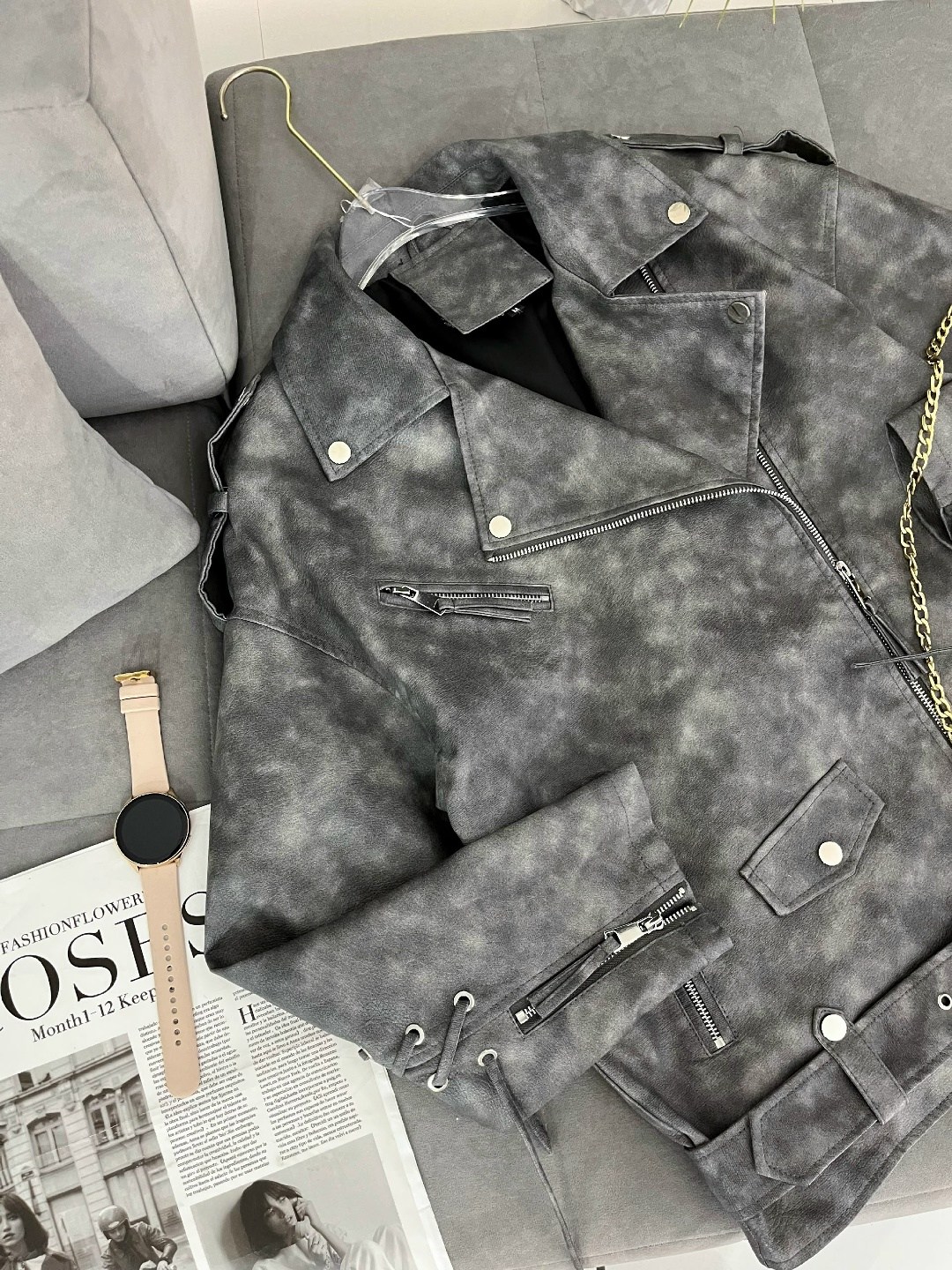 косуха куртка,серая косуха оверсайз,косуха,серая косуха,модные косухи