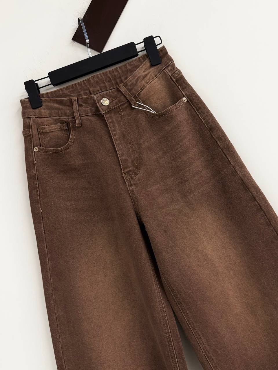 коричневые джинсы,джинсы широкие,коричневые джинсы женские,джинсы детские gloria jeans gjn027583 темно-коричневый,джинсы женские