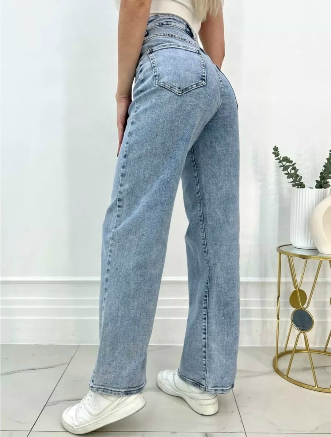 джинсы женские широкие,джинсы,голубой джинсы широкие трубы клеш,женские джинсы прямой модели,женские джинсы