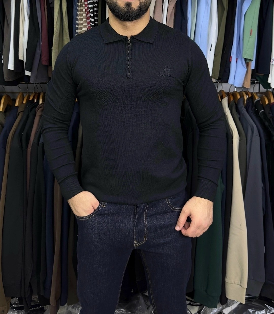 свитер для мужчин,кофта поло,свитер молодёжная,свитер мужской,поло кофта мужская