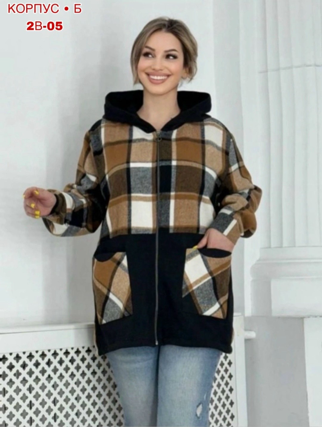 женская толстовка большого размера,женские кардиганы,кардиган,рубашка оверсайз теплая в клетку удлиненная,женская кофта