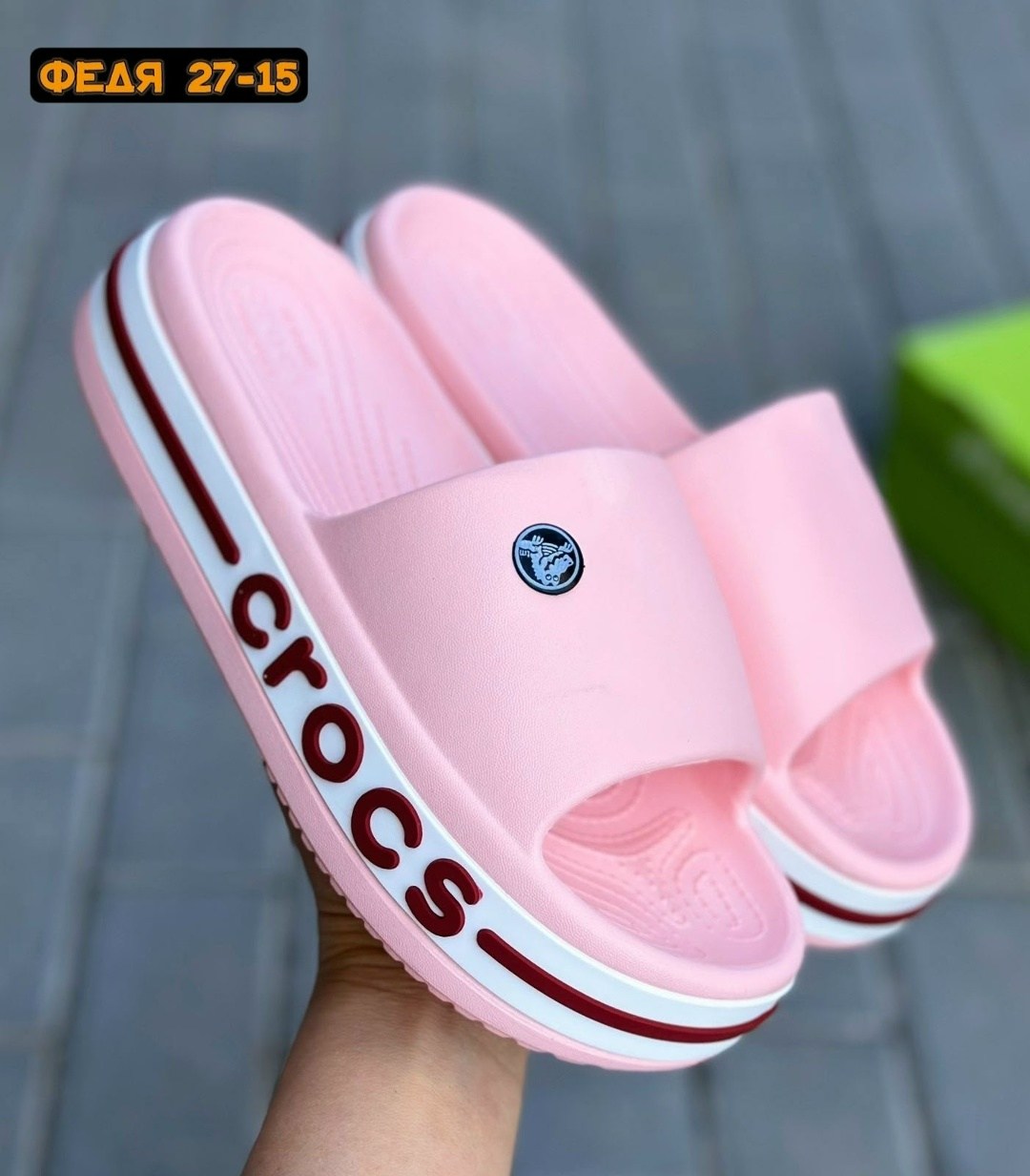 шлепанцы женские,шлепанцы crocs,шлепанцы crocs bayaband,,кроксы женские