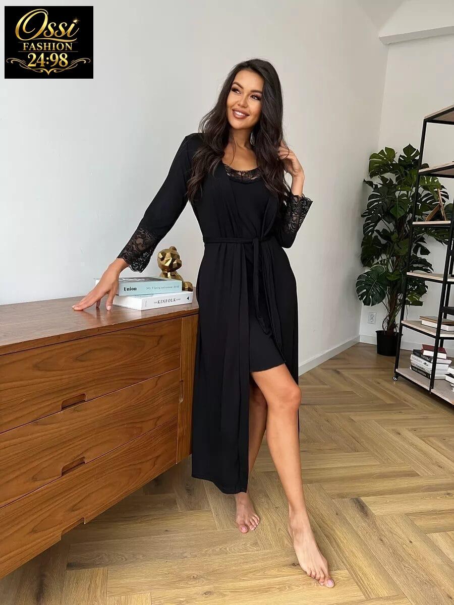 халат домашний с сорочкой комплект,комплект сорочка халат,комплект домашний женский,комплект халат и ночная сорочка,комплект халат