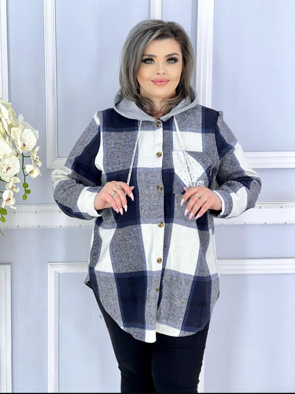 рубашка теплая в клетку удлиненная,рубашка теплая в клетку,рубашка женская теплая большого размера в клетку,кофта в клетку,рубашка oversize в клетку