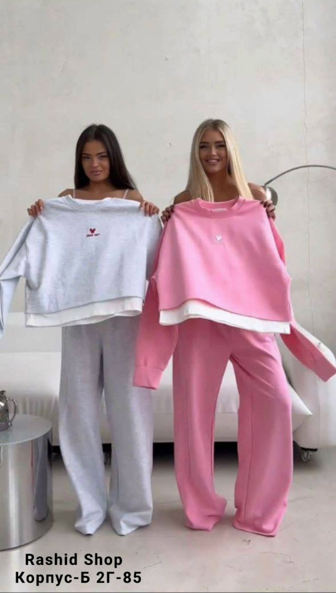 спортивный костюм,костюм спортивный женский,костюм флис,оверсайз костюм,костюм спортивный брючный bazyi цвет серый