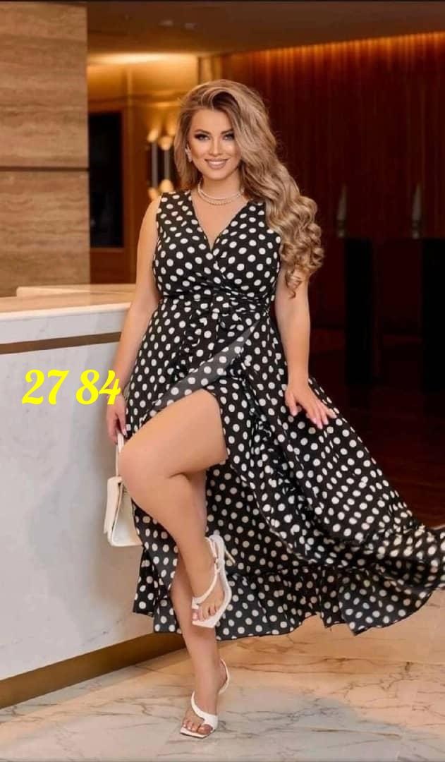 длинное летнее платье в горошек,платье женское летнее,платье в горошек,летнее платье,белое платье в горошек