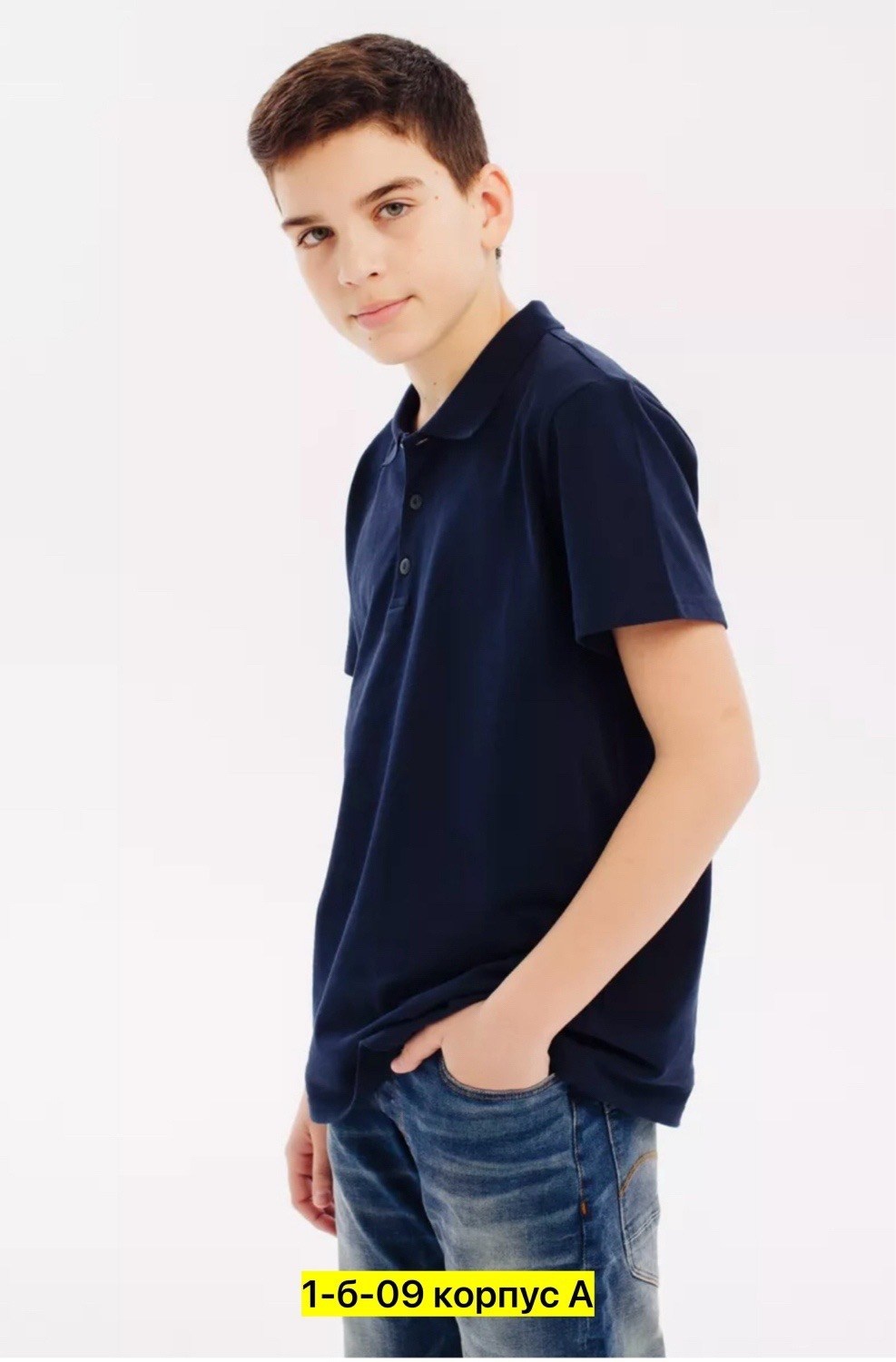 цвет темно синий,футболка поло для мальчика,футболки для мальчика,футболка поло однотонная,поло для мальчика