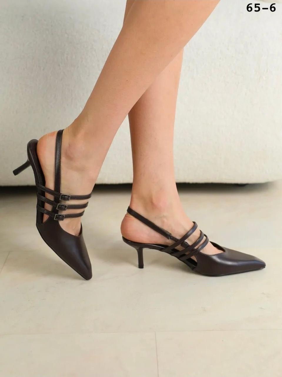 туфли эко, женская,туфли женские,туфли эко кожа,туфли с открытой пяткой