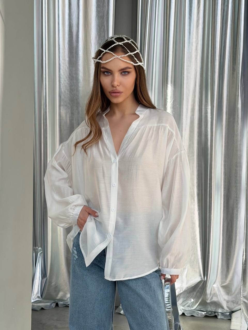 рубашка женская,рубашка стильная,рубашка женская белая,рубашка оверсайз прозрачная,блузка белая