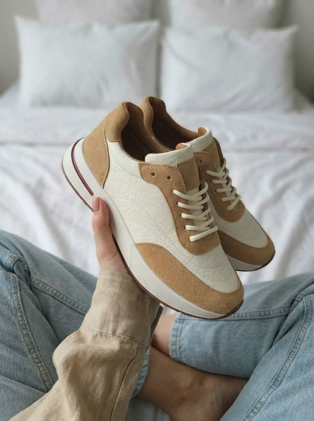 ,кроссовки женские,кроссовки женские коричневые,кроссовки бежевые,кроссовка