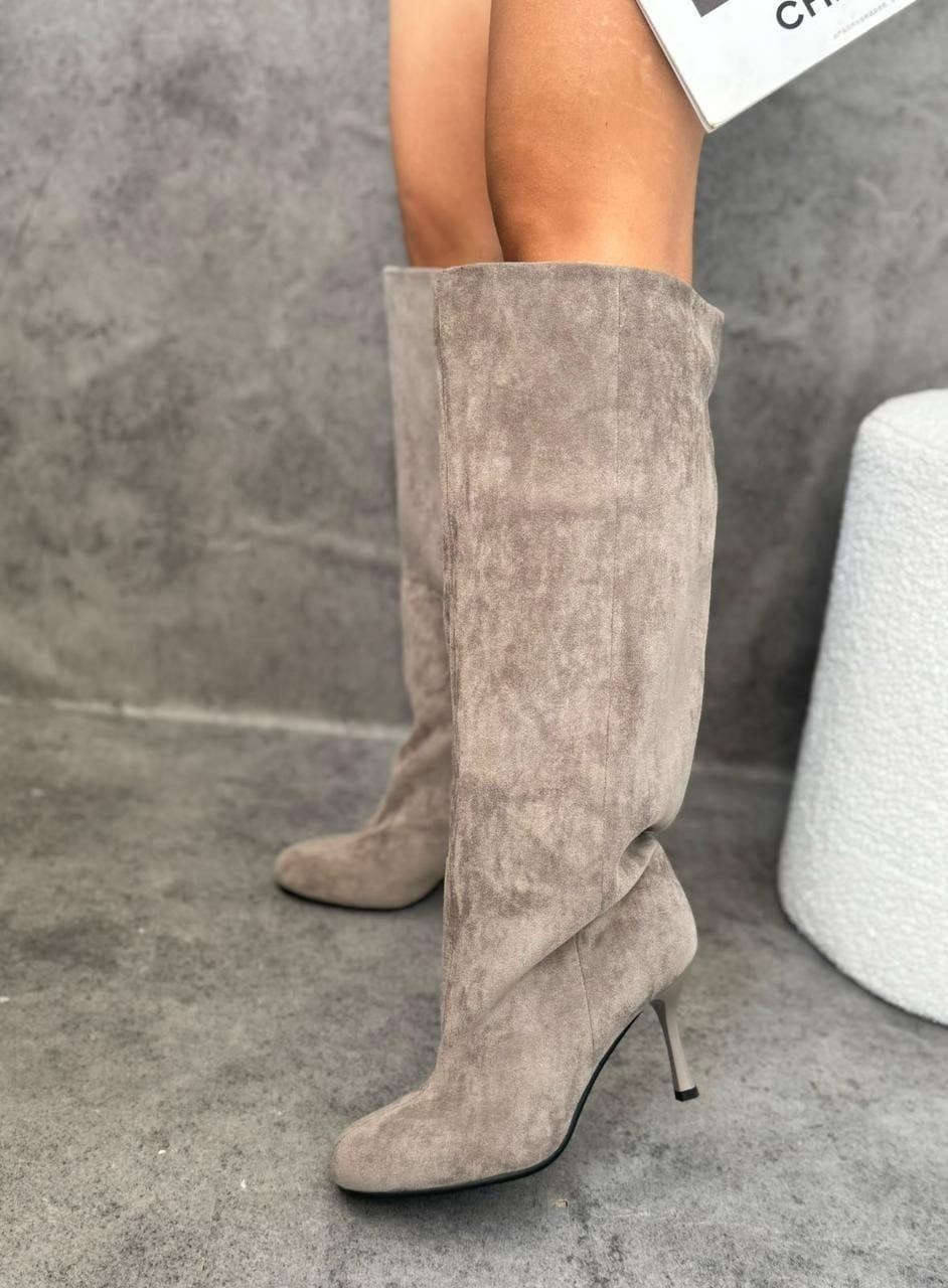 касадей ботфорты замшевые,замшевые сапоги,,сапоги,сапоги рандеву женские зимние замшевые