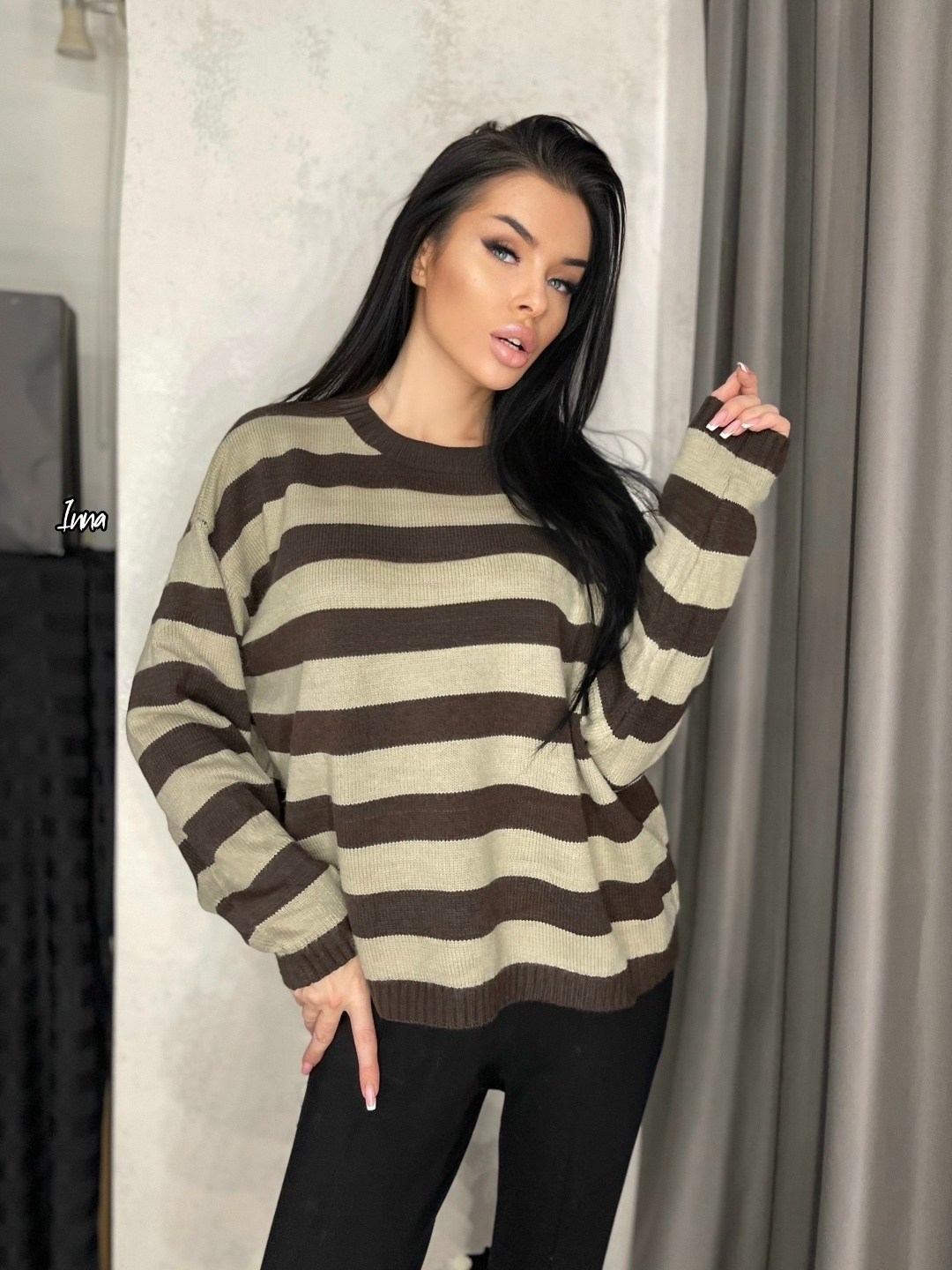 свитер женский,кофта женская,стильная кофта,женский свитер в полоску,свитер