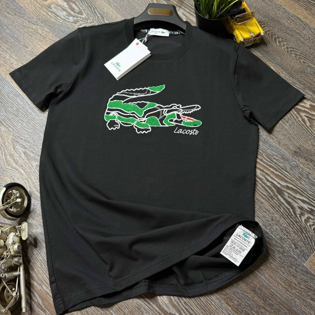 футболка lacoste,лакоста футболка,комплект футболок lacoste,мужская белая футболка lacoste crocodile print