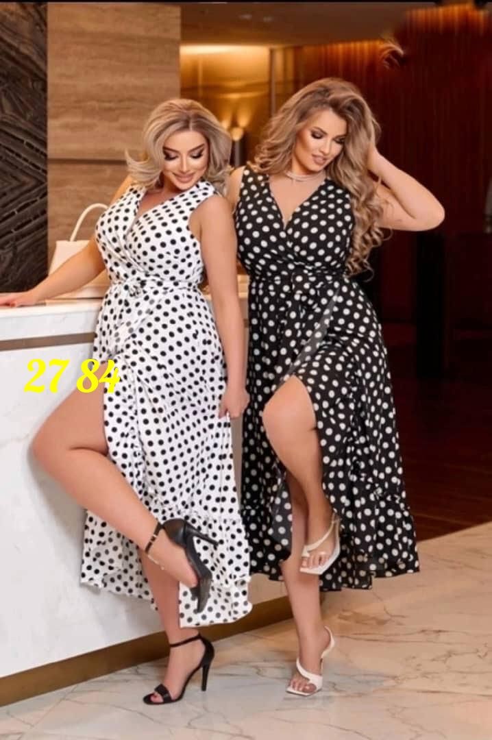 длинное летнее платье в горошек,платье женское летнее,платье в горошек,летнее платье,белое платье в горошек