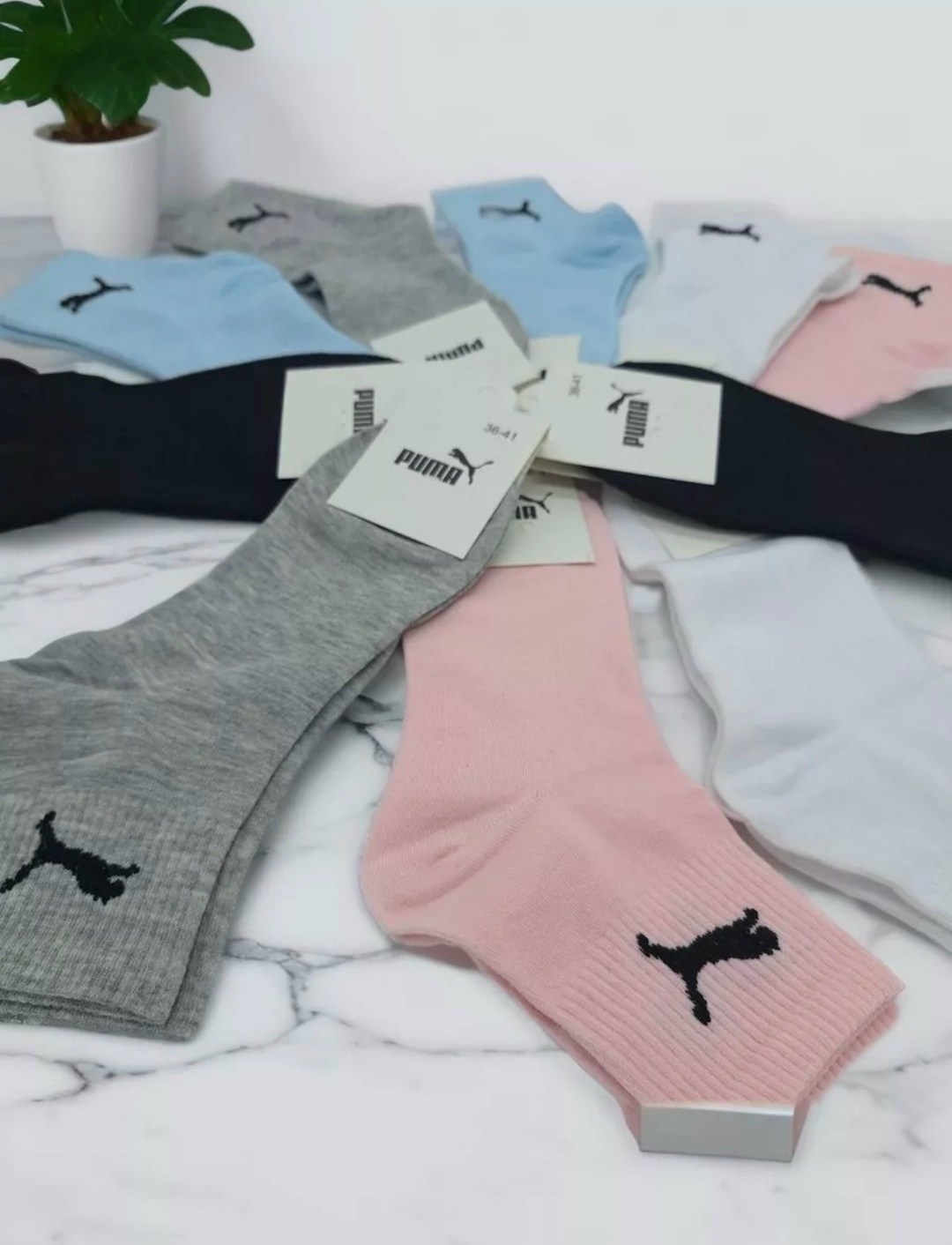 комплект носков puma,носки puma,носки женские puma,носки женские,носки пума женские короткие