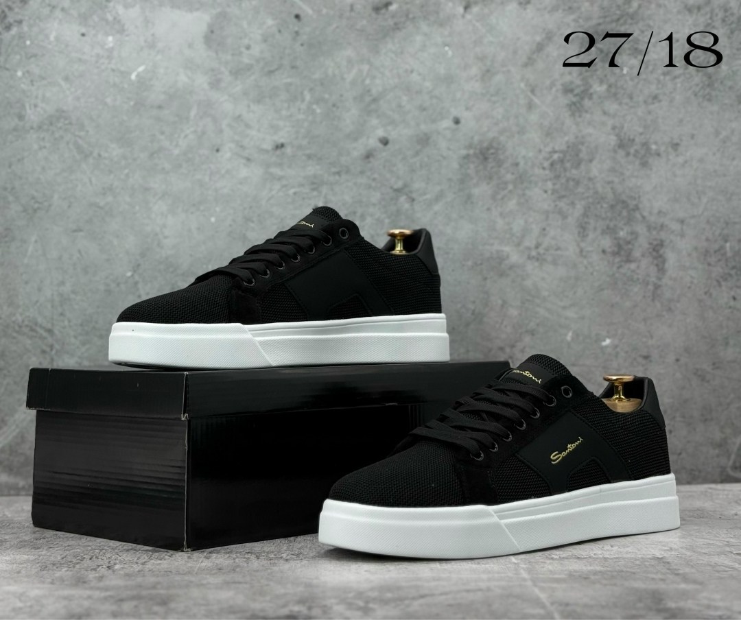 мужские кеды,кеды мужские santoni,,мужская ,кеды кожаные