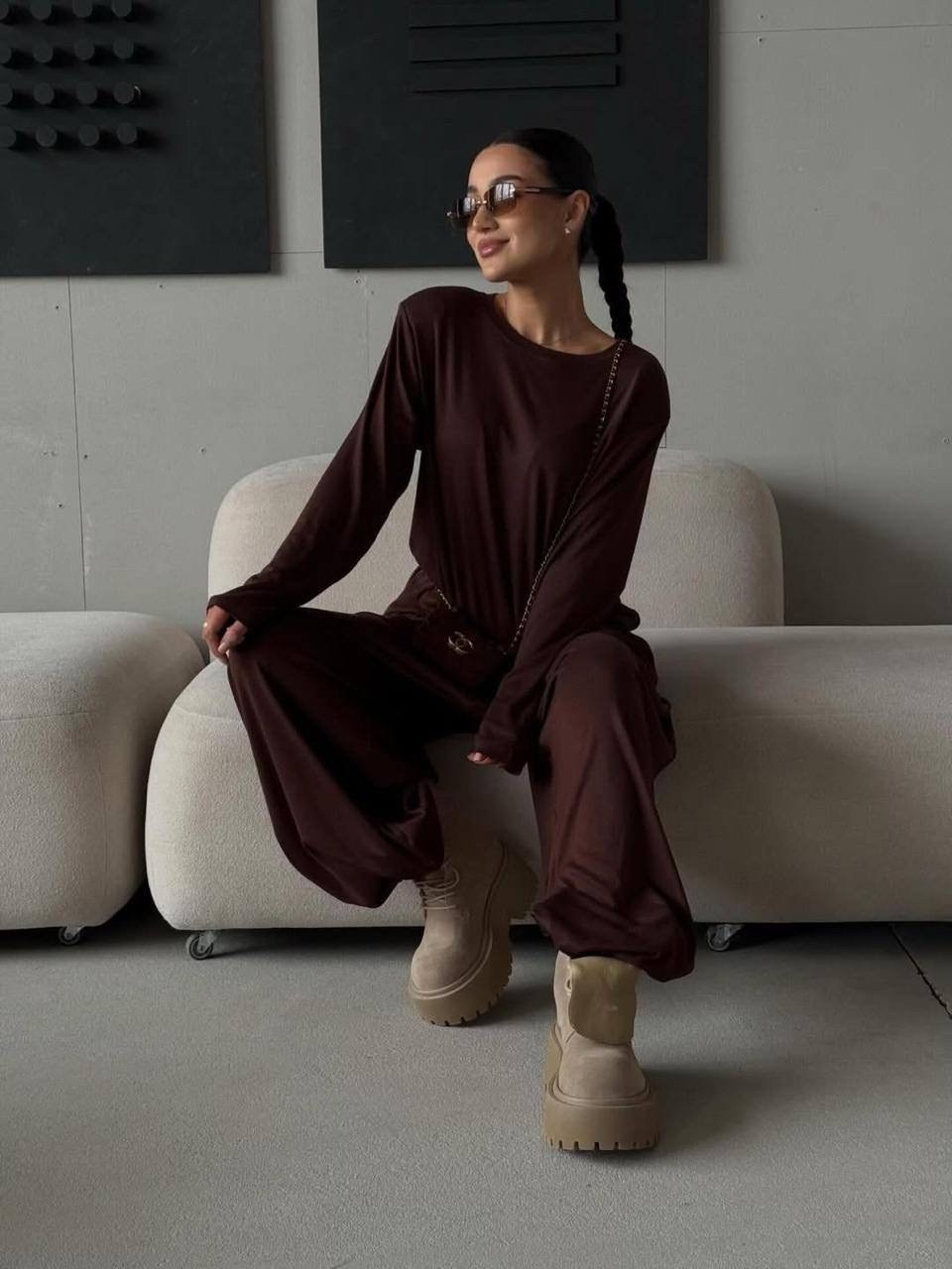 трикотажные костюмы,широкие брюки,спортивные костюмы женские,повседневный спортивный костюм,женский костюм