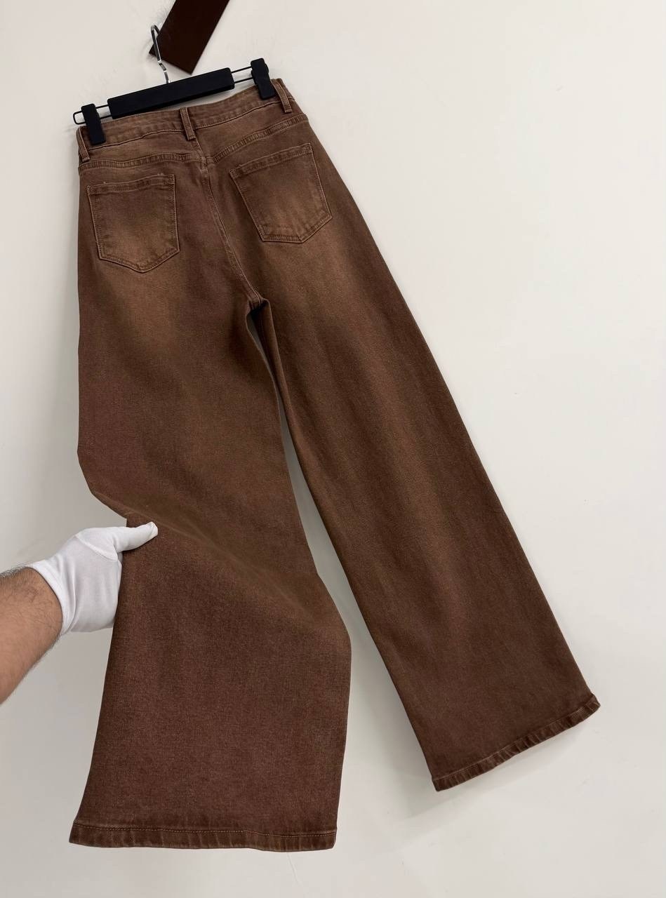 коричневые джинсы,джинсы широкие,коричневые джинсы женские,джинсы детские gloria jeans gjn027583 темно-коричневый,джинсы женские