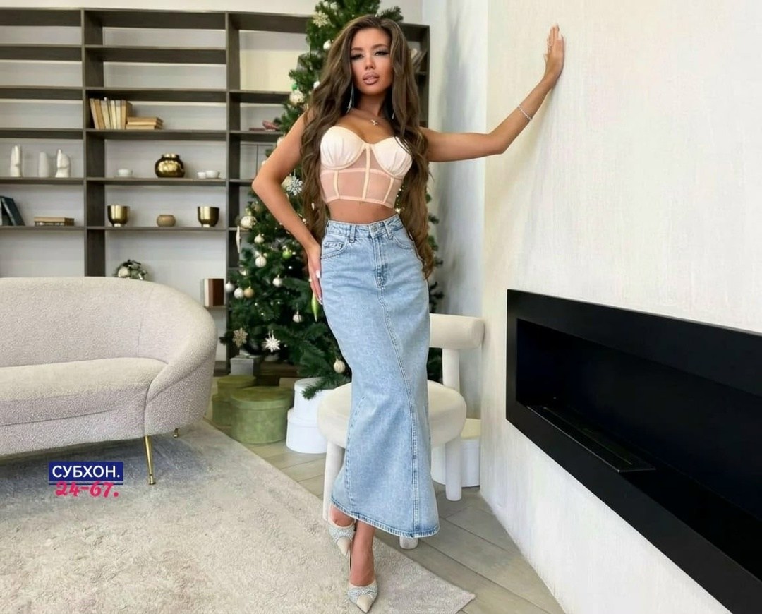 женские джинсовые юбки,юбка джинсовая макси с разрезом,джинсовая юбка макси,юбка джинсовая,юбка джинсовая миди