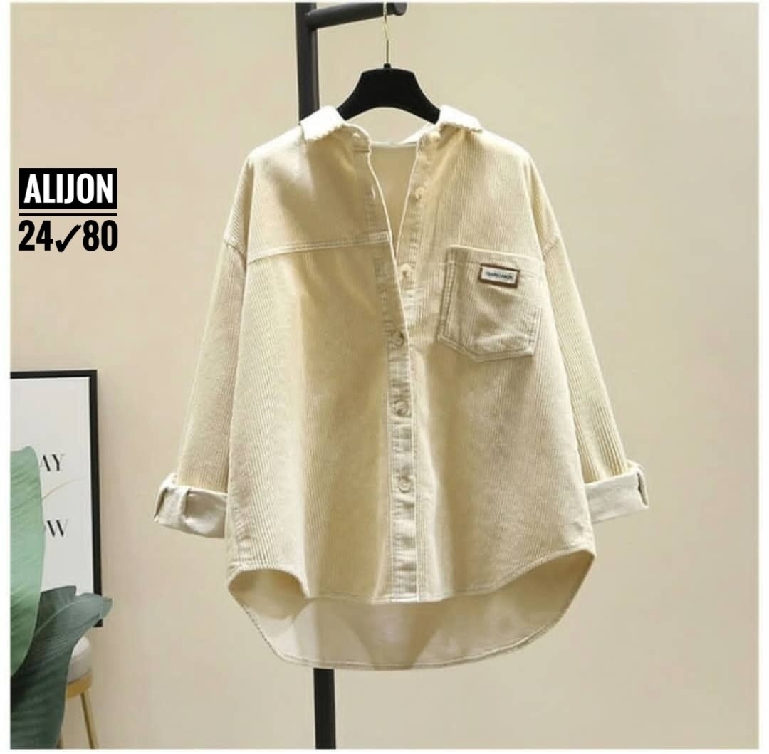 женская рубашка с карманами,вельветовая рубашка женская,вельветовая рубашка женская бежевая,рубашка женская,рубашка женская повседневная