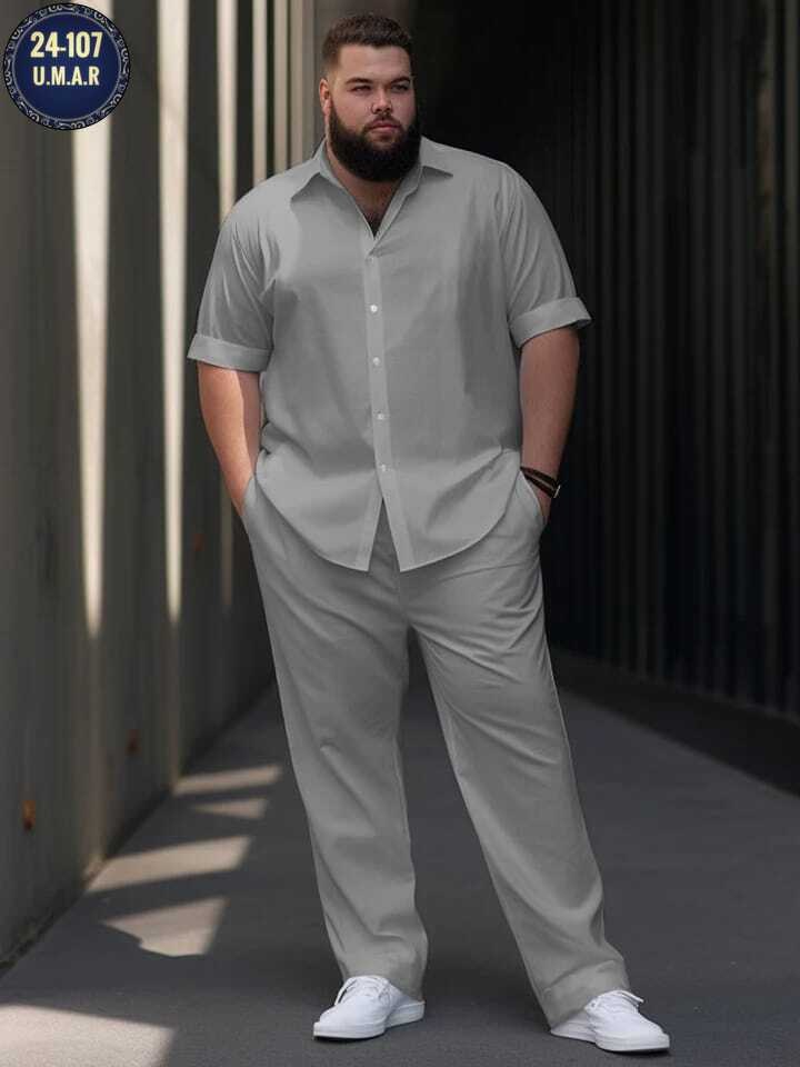костюм мужской больших размеров,костюм мужская одежда больших размеров арт. 11373766,костюм мужской летний,мужской костюм с рубашкой большого размера,костюм двойка мужской