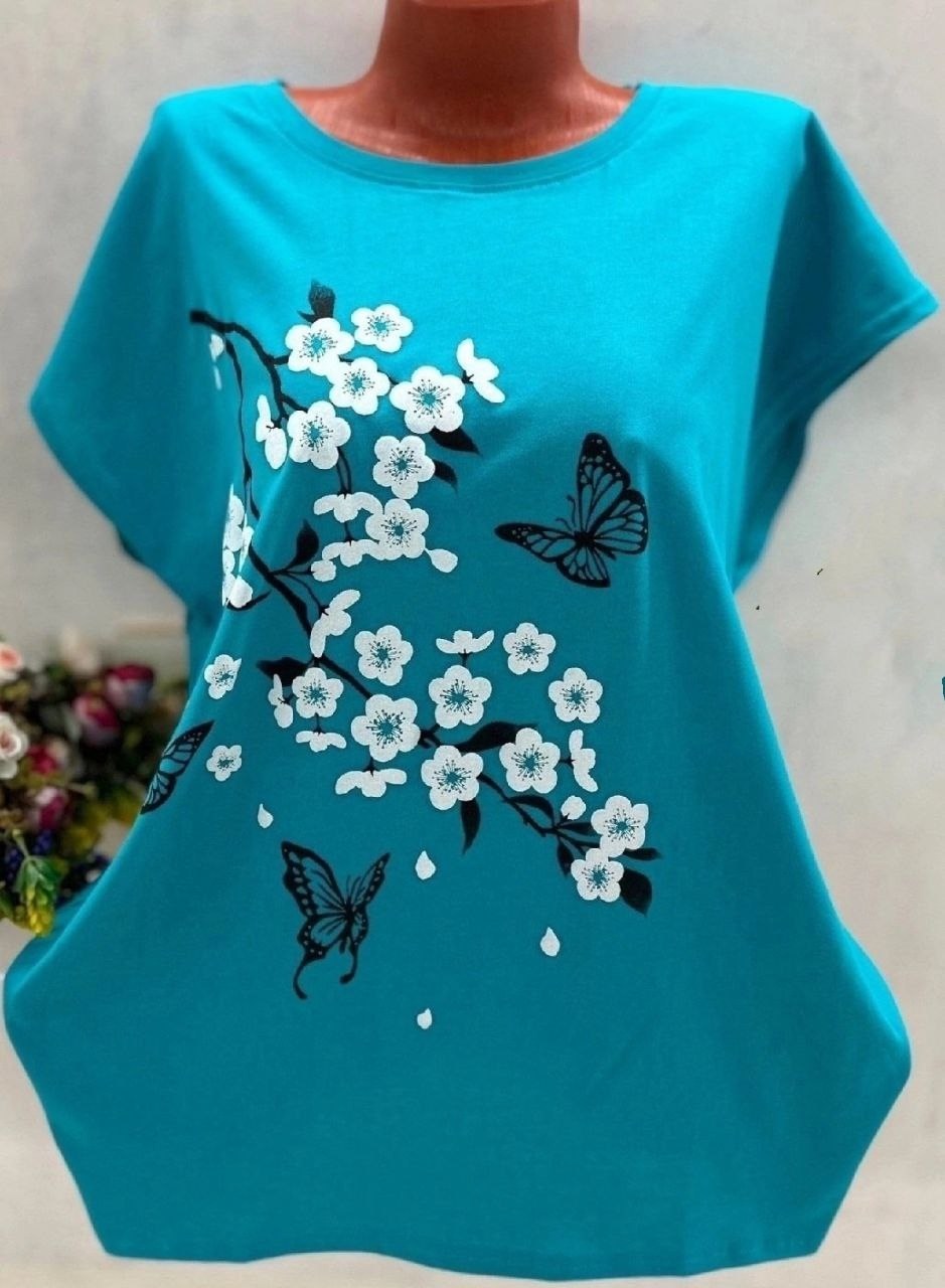 женская футболка,летние футболки,футболка голубая,футболки модные,футболки и майки