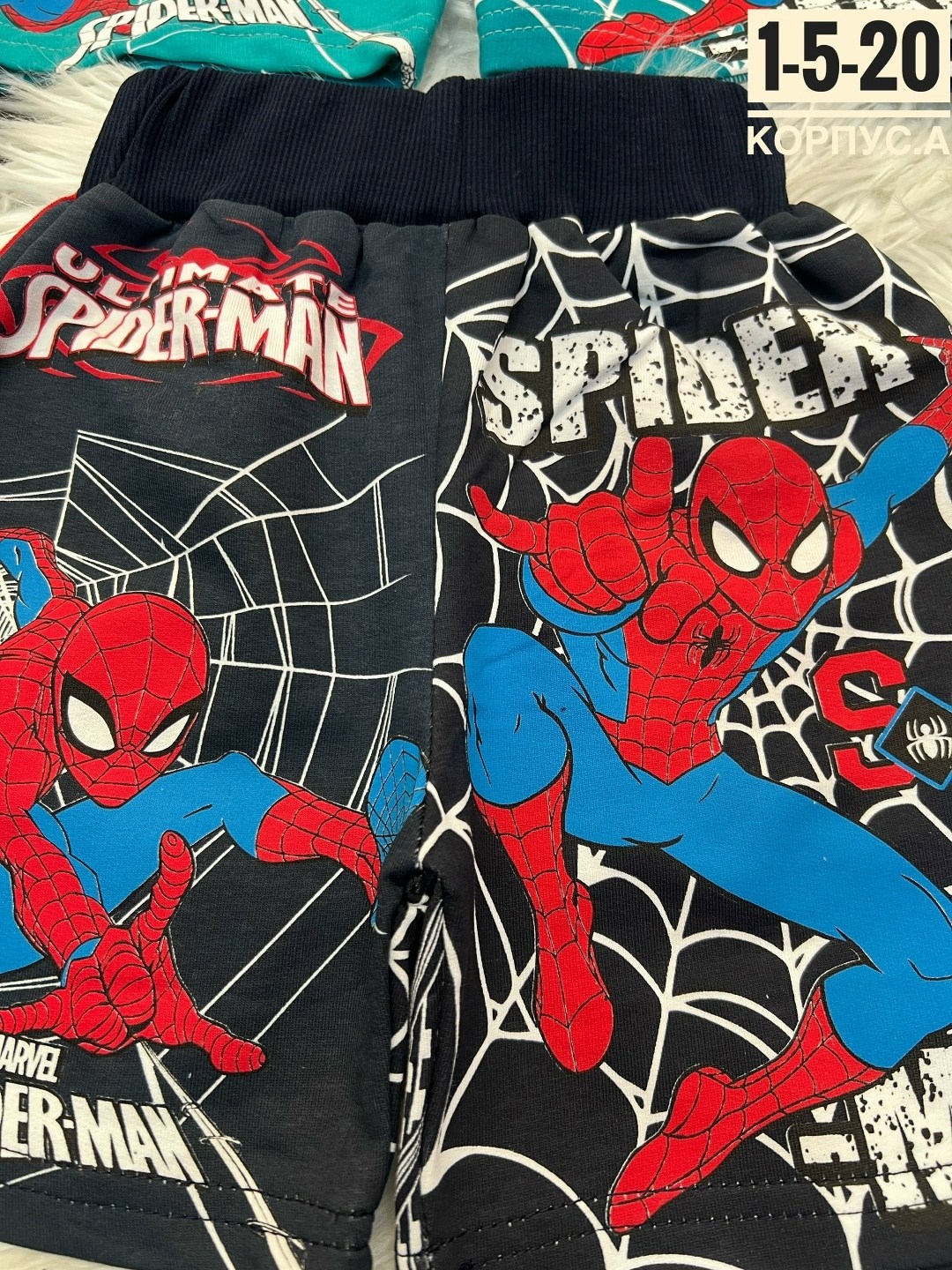 шорты для мальчик,шорты для малышей,шорты с принтом spider-man,шорты spider man,шорты человек паук