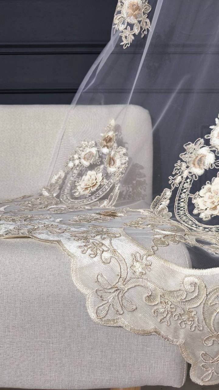 тюль с вышивкой 400х290 см verba home,тюль с вышивкой,тюль сетка с вышивкой кордовая нить бахат 380 x 270 см,тюль сетка,тюль сетка для комнаты ширина 400 высота 240 с вышивкой