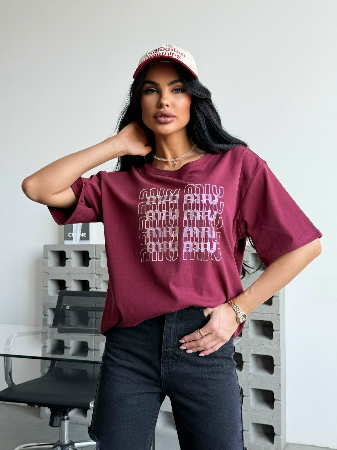 футболки женская,футболка y2k оверсайз,футболка оверсайз,футболки женские оверсайз,футболка женская бордовая