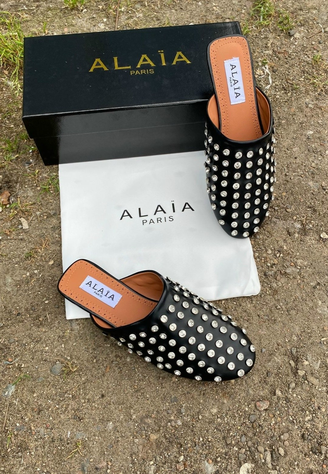 ,мюли женские,мюли alaia, женская,кожаные мюли