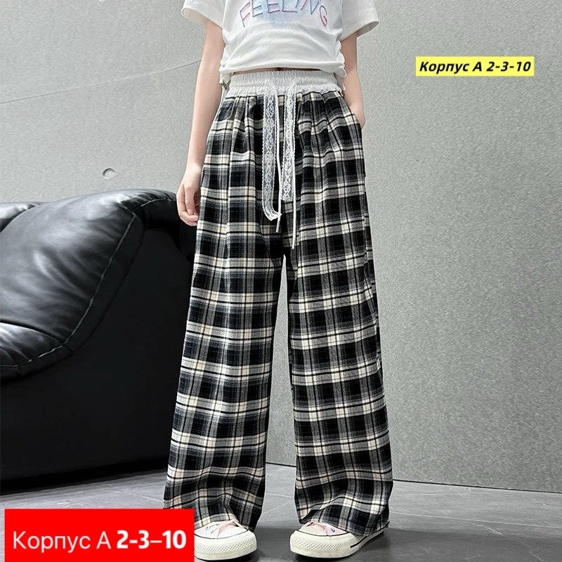 клетчатые штаны широкие,брюки женские в клетку,штаны в клетку,брюки в клетку,широкие брюки