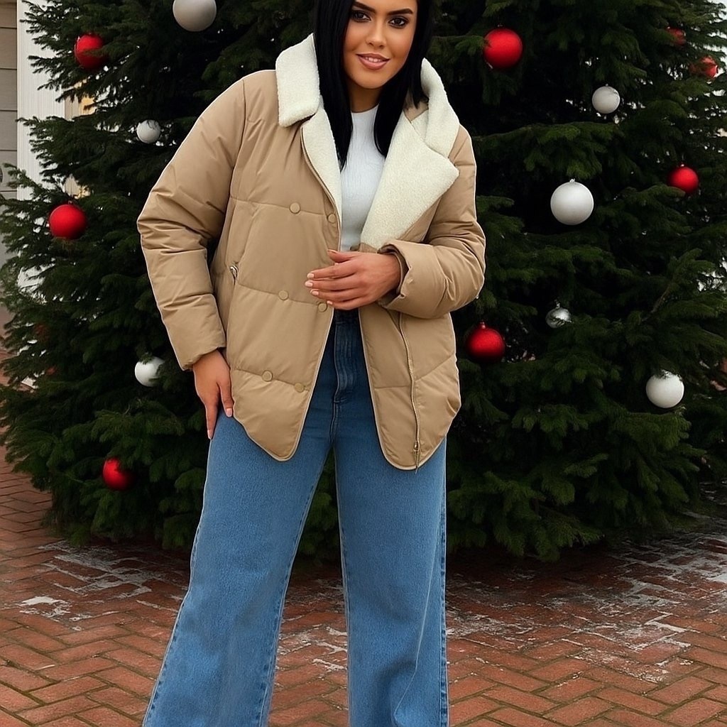 куртка зимняя теплая с капюшоном genevieve,куртка женская,женская зимняя куртка,куртка демисезонная,куртка