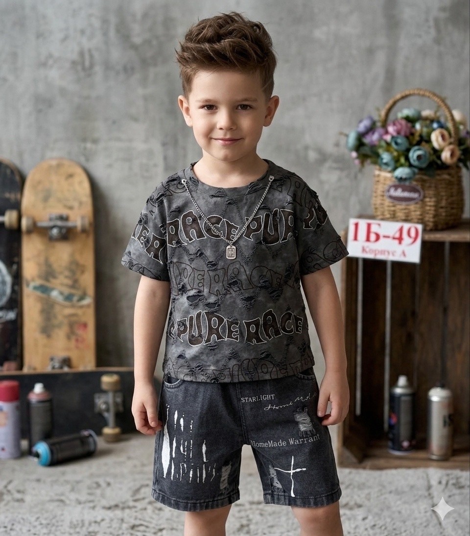 шорты джинсовые для мальчика,футболки для мальчика,одежда для мальчика,шорты для мальчик,костюм детский