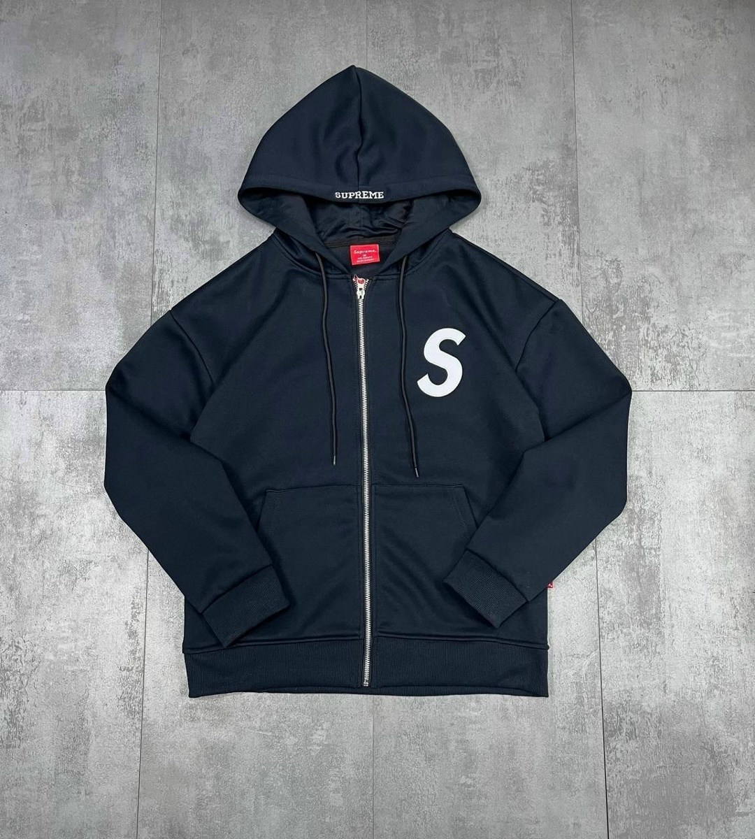 худи суприм,суприм кофта,толстовка с капюшоном,серая толстовка,толстовка