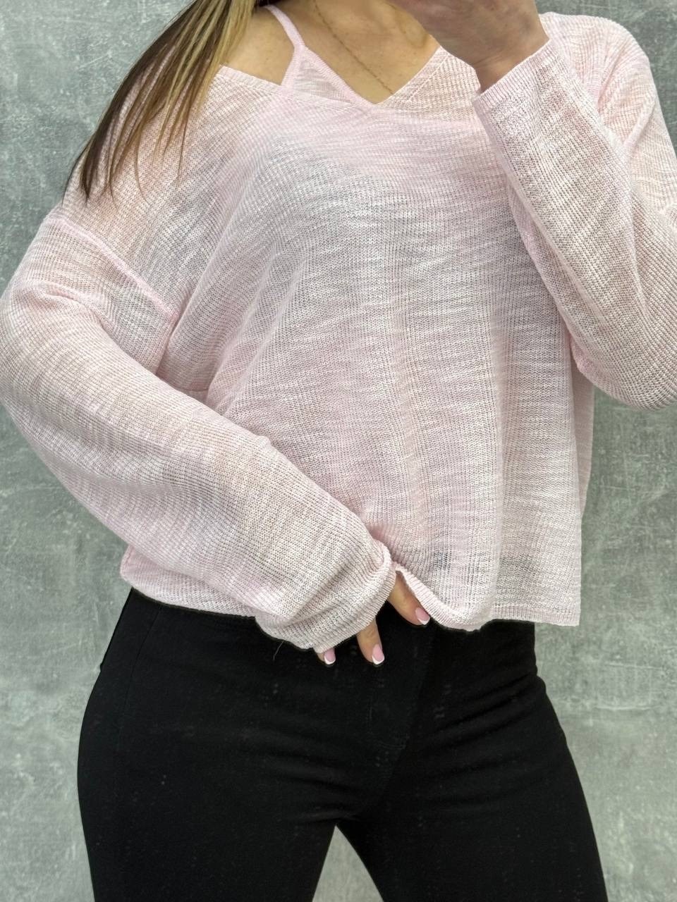 вязаная кофта,джемпер мохеровая паутинка цвета "туман",кофта паутинка,свитер паутинка из мохера,джемпер паутинка тонкий мохер оверсайз