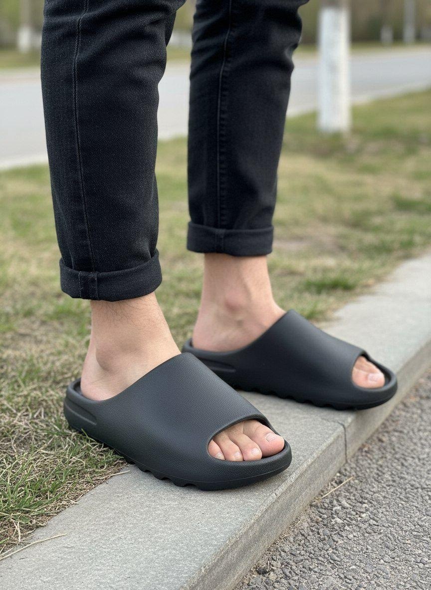 adidas yeezy slide,женские шлепанцы,модные тапочки,летние тапочки,пляжная