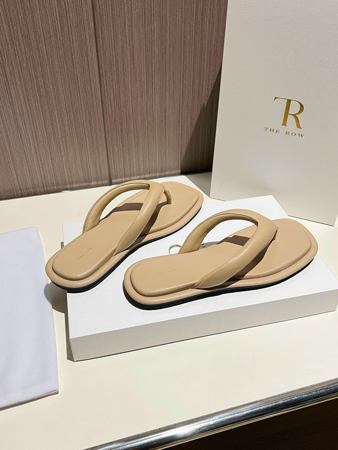 шлепанцы the row,женские шлепанцы,шлепанцы кожаные,,шлепанцы летние