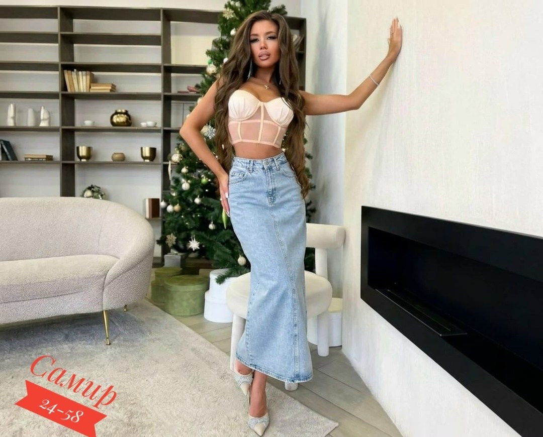 длинная джинсовая юбка с разрезом спереди,джинсовая юбка длинная,джинсовая юбка,женские джинсовые юбки,юбка джинсовая миди с разрезам