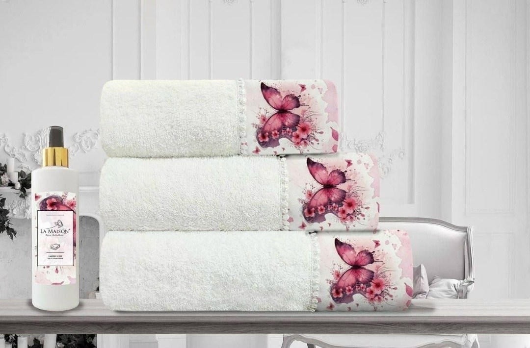 набор полотенец,подарочный набор полотенец для ванной 2 пр,набор полотенец 2 шт,полотенца tivolyo home набор из 3 полотенец,набор полотенец для ванной