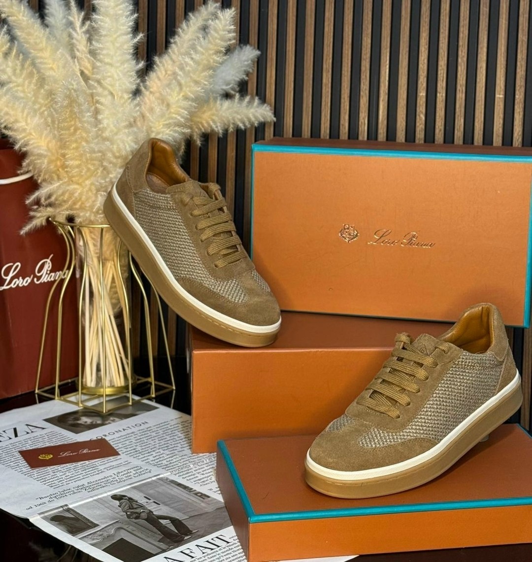 ,кроссовки loro piana,кеды loro piana,женские кроссовки из замши loro piana черные,мужские кроссовки