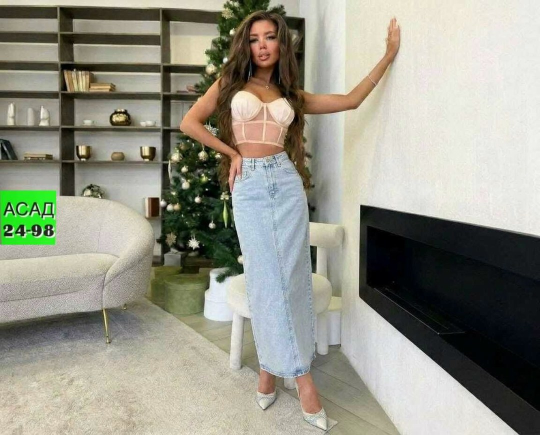 джинсовая юбка длинная,юбка джинсовая миди с разрезам,юбка джинсовая,юбка джинсовая женская,джинсовая юбка миди